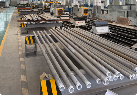 What are the precautions for using radiation tubes?